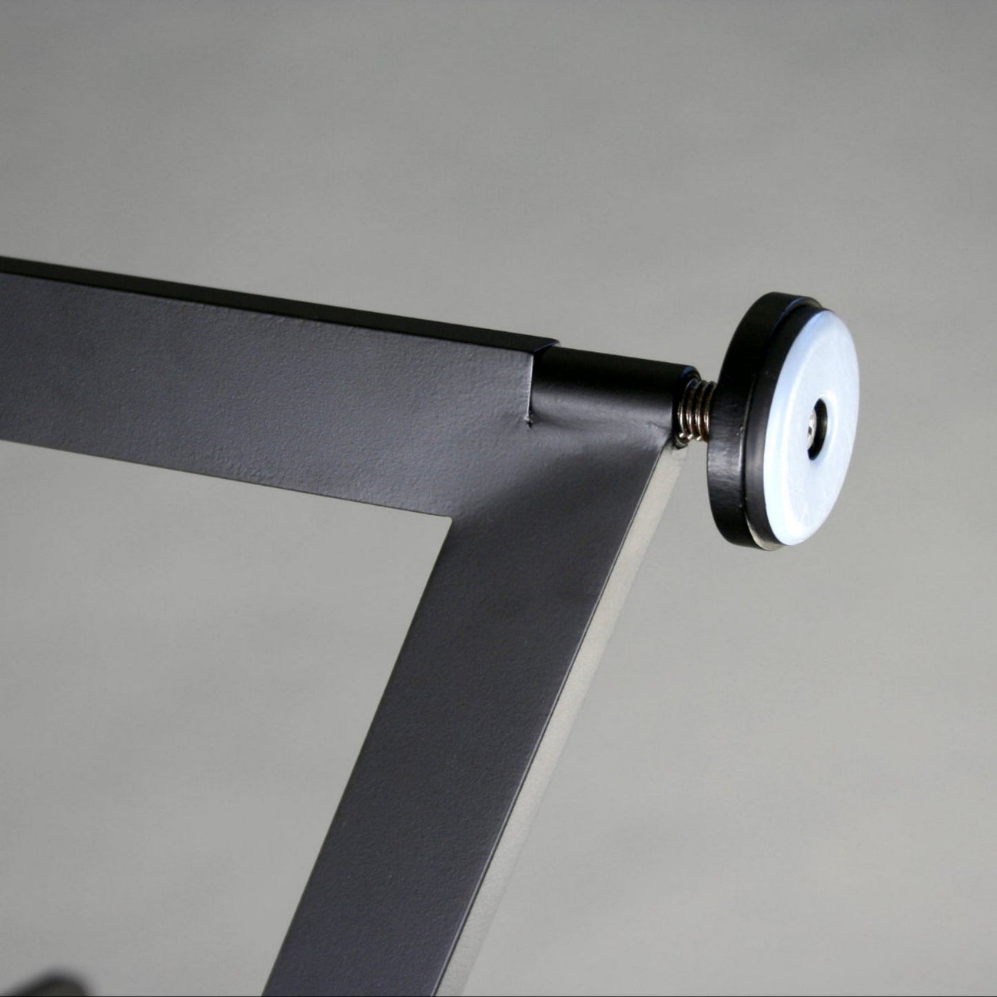 Bevel Coffee Table - Black foot detail